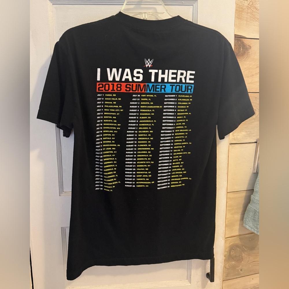 WWE Authentic Live “I Was There” Men’s Medium Tee - Picture 4 of 7